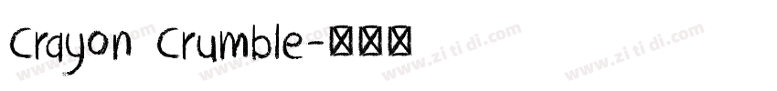 Crayon Crumble字体转换